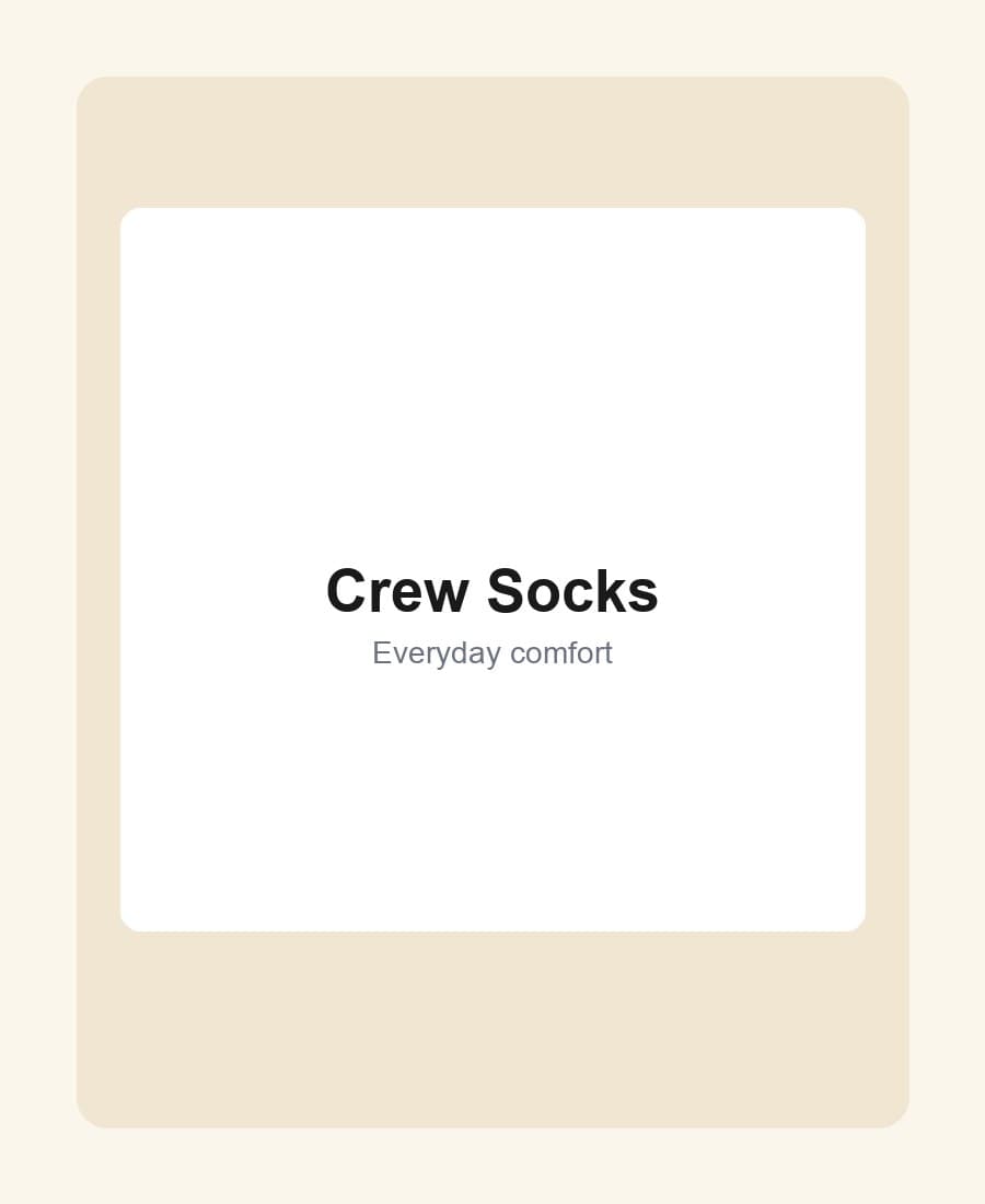 Crew Socks